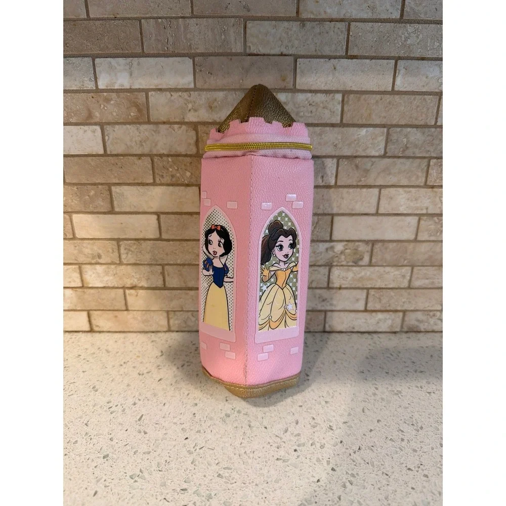 Disney Parks Princess Tower Pencil Case CINDERELLA Snow‎ White BELLE MULAN
